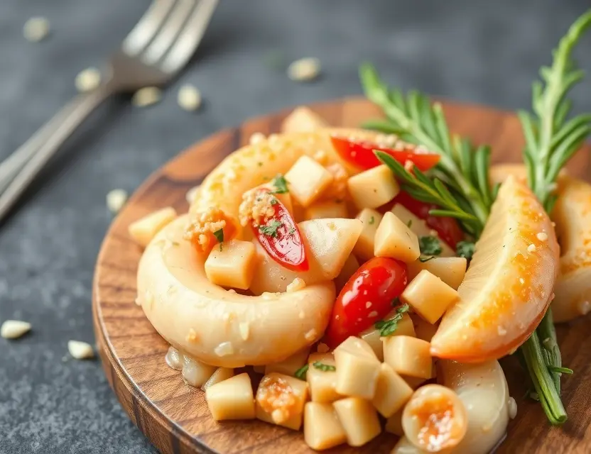 Итальянская паста с морепродуктами